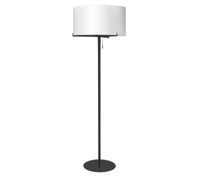 Aitana Floor Lamp O 50cm Black + White shade - 1