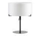 Aitana Table Lamp Black + white shade - 1/2