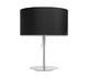 Aitana Table Lamp Matt nickel + black shade - 1/2