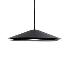 COLETTE - závěsná lampa, průměr 20 cm černá - 1