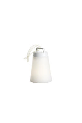 SASHA BATTERY - stolní nebo závěsná lampa, mini, bílá - 1