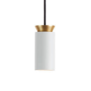 TRIANA - závěsná lampa, White/Gold - 1
