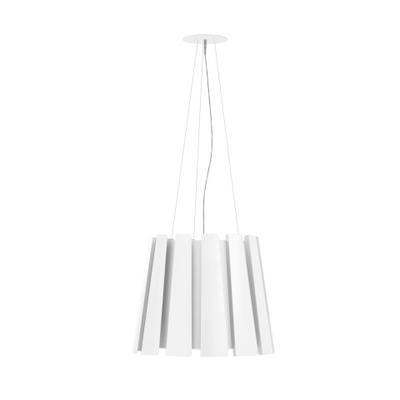 TWIST - závěsná lampa, průměr 45 cm bílá - 1
