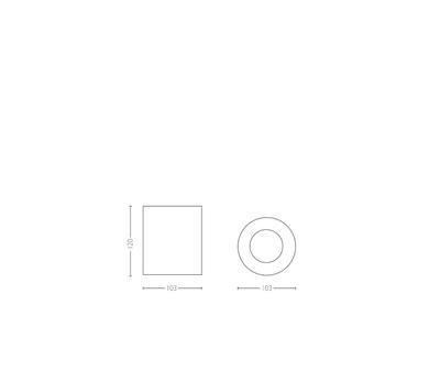 Pillar Hue single spot white 1x5.5W 5633031P7 - 3